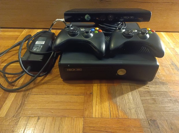 Xbox 360 (+Kinect+2 kontroller)