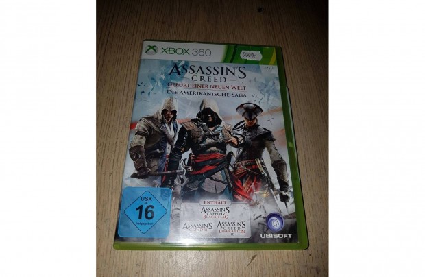 Xbox 360 assassin's creed american saga elad