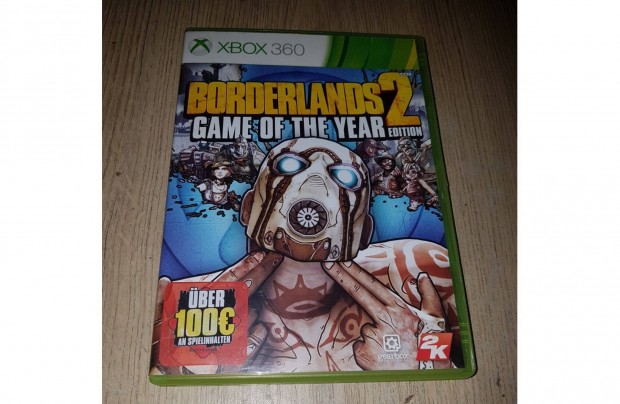 Xbox 360 borderlands 2 game of the year játék eladó