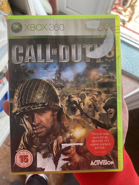 Xbox 360 call of duty cod 3