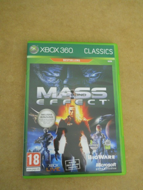 Xbox 360 classics gyri jtk Mass Effect