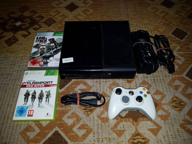 Xbox 360 e slim 4-gb 2 jtkkl elad