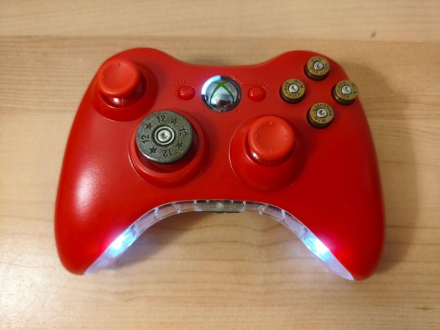 Xbox 360 eredeti Wireless moddolt kontroller, joystick eladó