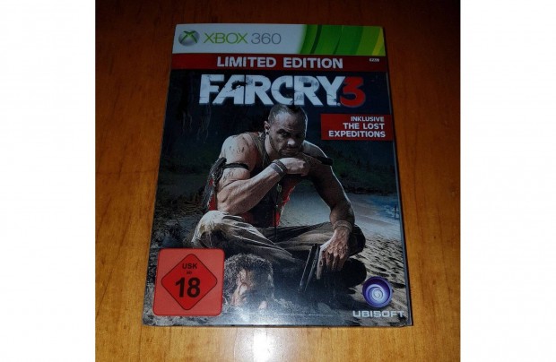 Xbox 360 far cry 3 limited edition jtk elad