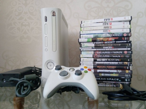 Xbox 360 fat 16GB! Flash! 21 jtk! HDMI!