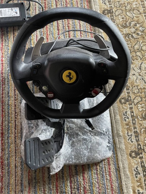 Xbox 360 ferrari kormny pedllal