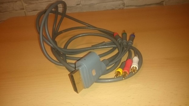 Xbox 360 gyári AV TV kábel, csatlakozó audió videó kábel
