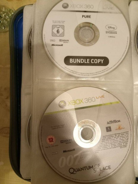 Xbox 360 gyri jtk lemezek