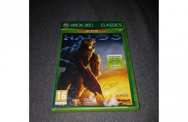 Xbox 360 halo 3 játék eladó