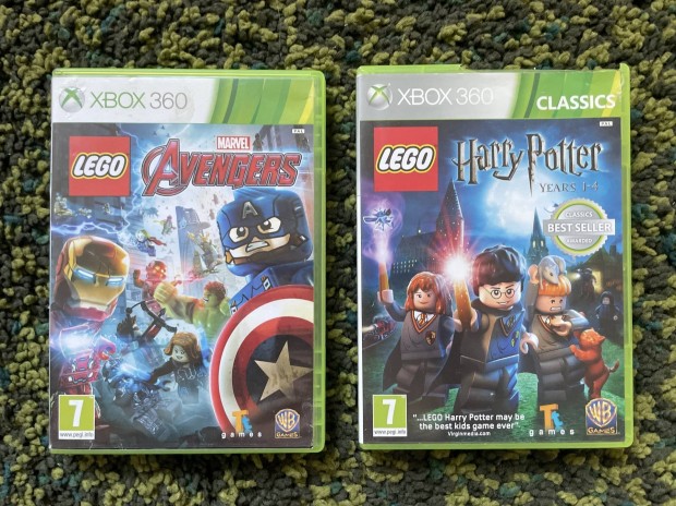 Xbox 360 hasznalt jatekok; Lego Harry Potter es Lego Avangers