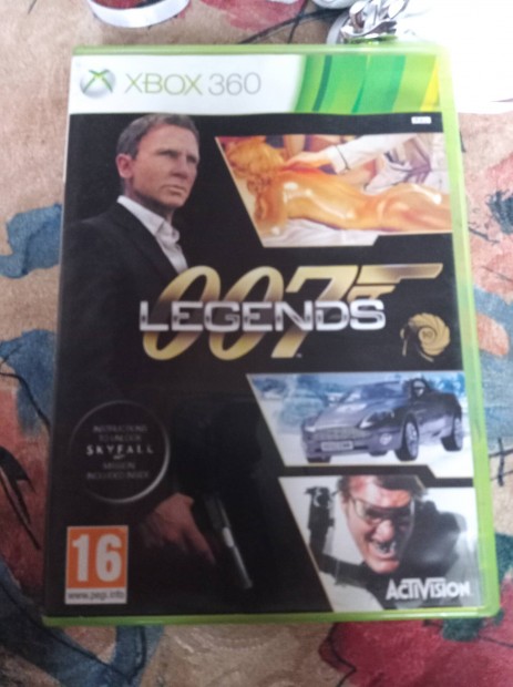 Xbox 360 james bond 007 legends jtek.