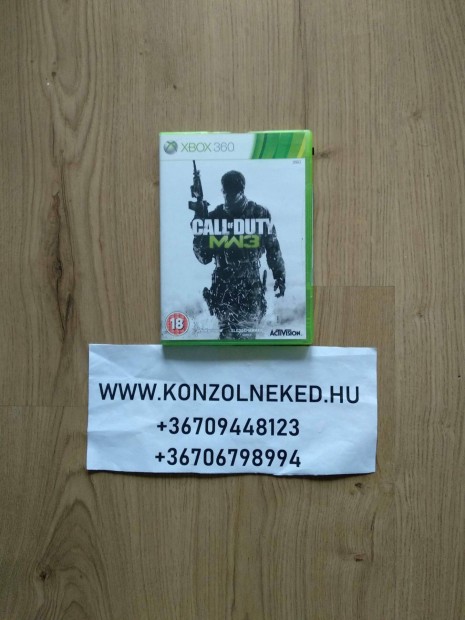 Xbox 360 jtk Call of Duty Modern Warfare 3