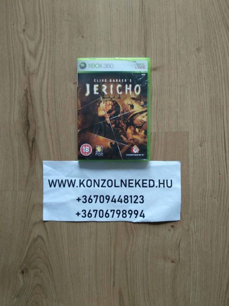 Xbox 360 jtk Clive Barker's Jericho