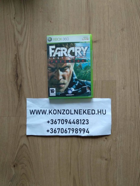 Xbox 360 jtk Far Cry Instincts Predator Xbox One Kompatibilis