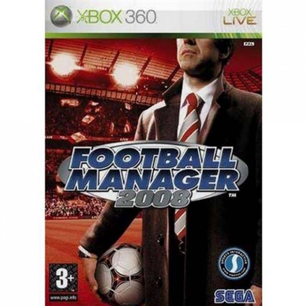 Xbox 360 jtk Football Manager 2008