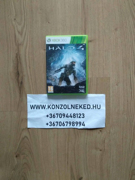 Xbox 360 játék HALO 4 Xbox One Kompatibilis