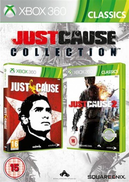 Xbox 360 jtk Just Cause 1 & 2 Collection Doublepack