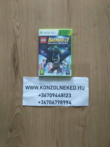 Xbox 360 jtk LEGO Batman 3 Beyond Gotham