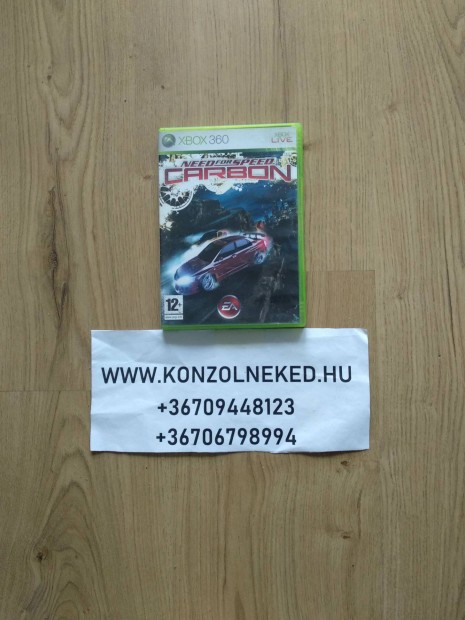 Xbox 360 jtk Need for Speed Carbon