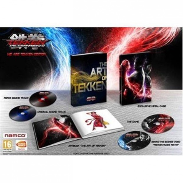 Xbox 360 jtk Tekken Tag Tournament 2 CE 4Disc + Book