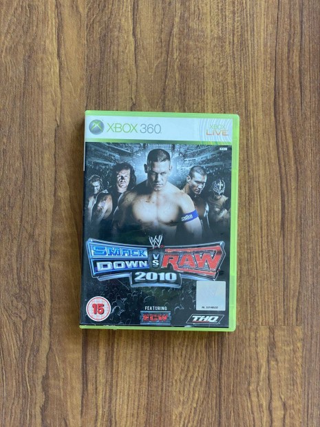 Xbox 360 jtk WWE Smackdown VS RAW 2010