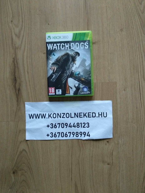 Xbox 360 jtk Watch Dogs