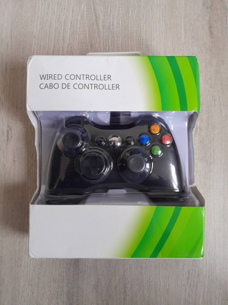 Xbox 360 kompatibllis vezetkes kontroller PC-hez s konzolhoz j!