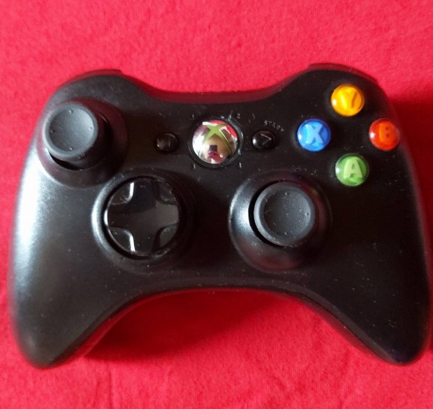 Xbox 360 kontroller - fekete
