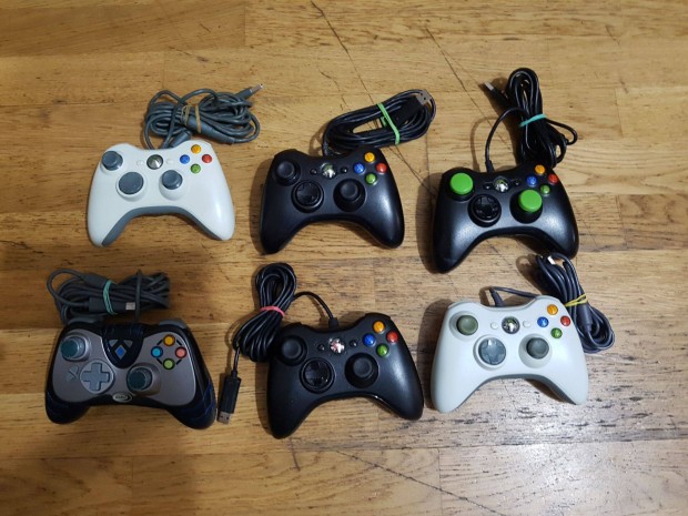 Xbox 360 kontroller vezetékes eladó,