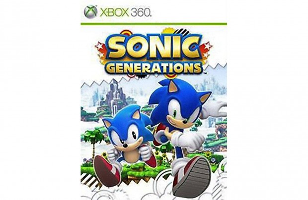 Xbox 360 lemezes játék - Sonic Generations használt