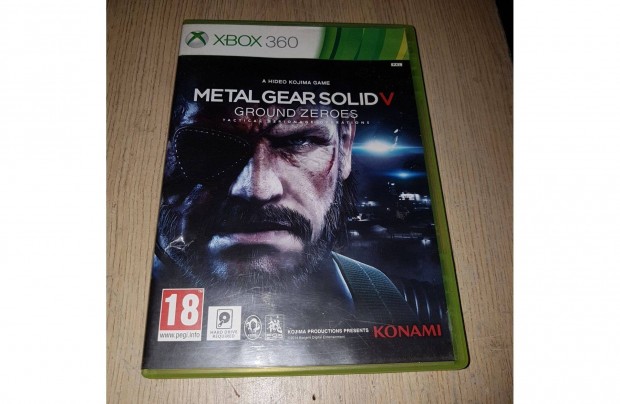 Xbox 360 metal gear solid v ground zeroes elad