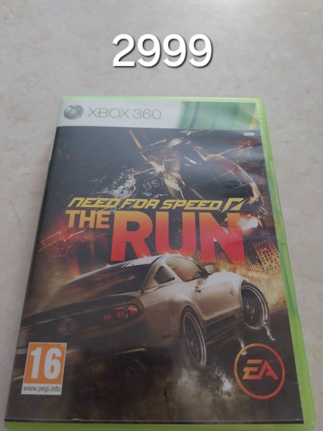 Xbox 360 nedd for speed the Run