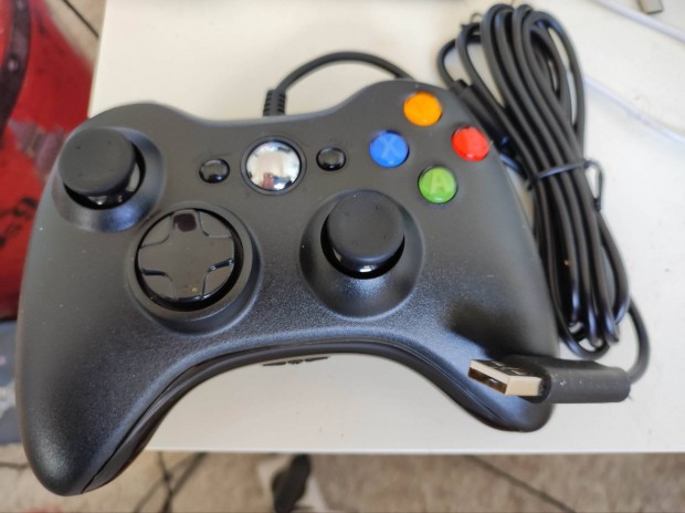 Xbox 360/pc kontroller utngyrtott vadonatj elad 