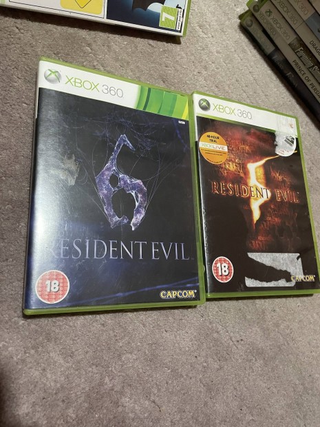 Xbox 360 resident evil 5 6