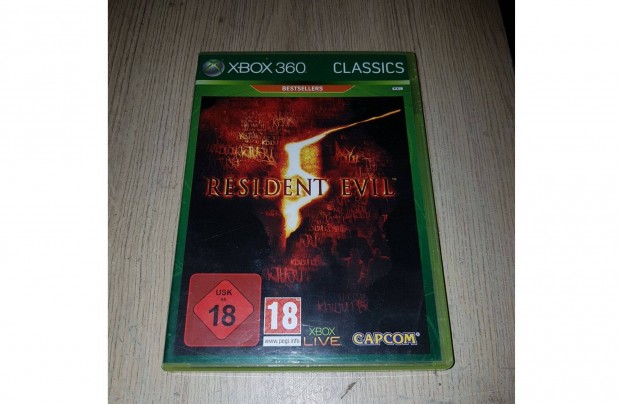 Xbox 360 resident evil 5 jtk elad