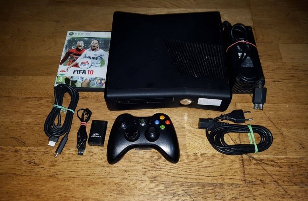 Xbox 360 slim 250-gb rgh 27 jtkkal elad