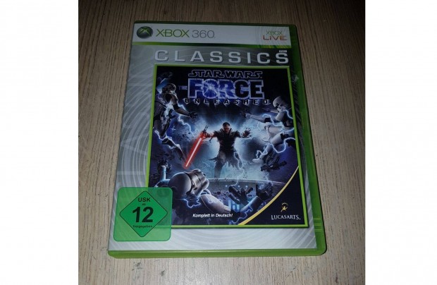 Xbox 360 star wars force unleashed jtk elad