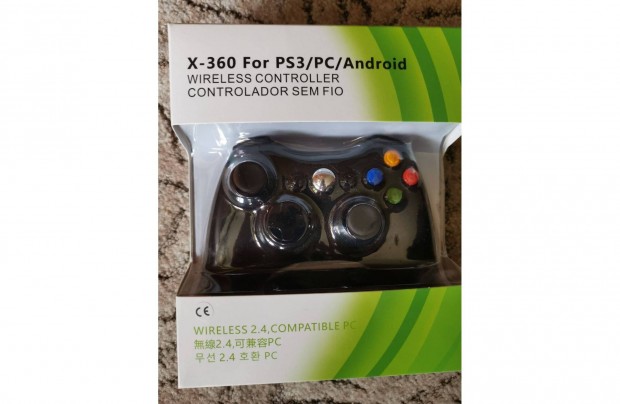 Xbox 360 vezetk nlkli kontroller j