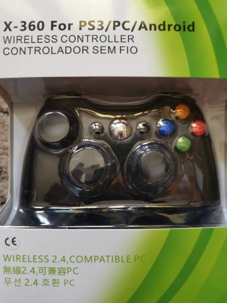 Xbox 360 vezetk nlkli kontroller j 