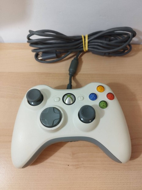 Xbox 360 vezetkes fehr eredeti kontroller, joystick elad olcsn