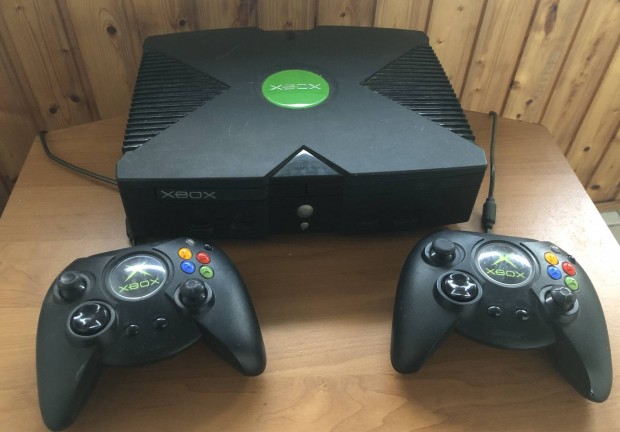 Xbox Classic 2db eredeti kontrollerrel