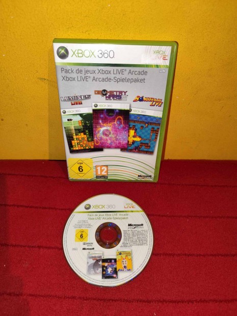 Xbox Live Arcade Game Pack Xbox 360 (kiskönyv nincs meg)
