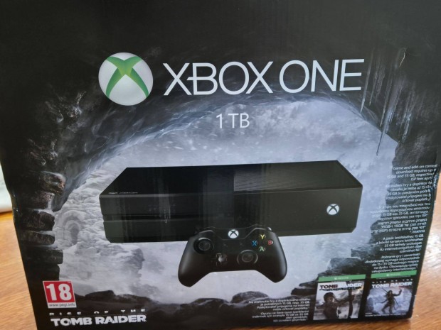 Xbox ONE 1TB -ajndk jtkokkal gyri dobozban