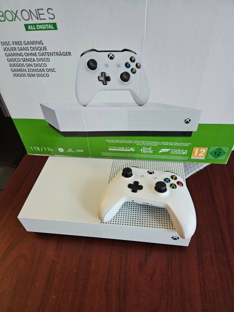 Xbox ONE S Alldigital 1TB 1kontroller hibtlan elad