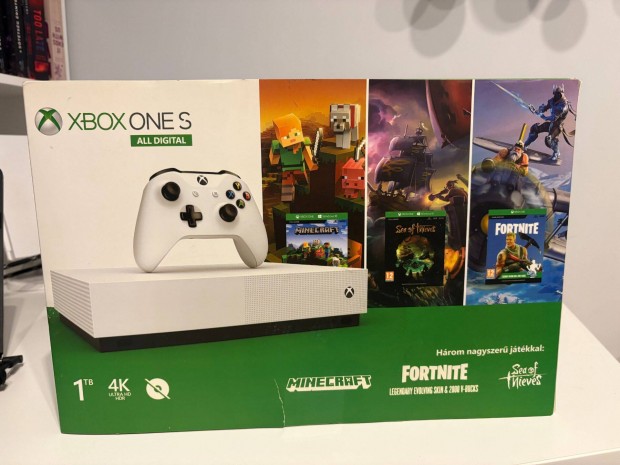 Xbox ONE S all digital edition 1TB+ kontroller