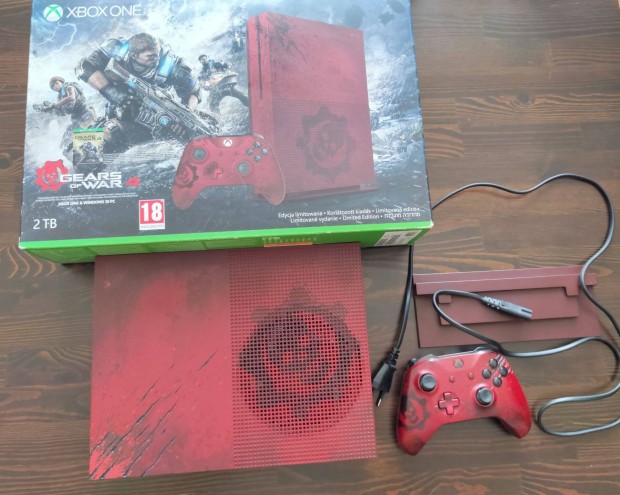 Xbox ONE konzol 2TB, Gears of war 4 limitált kiadás