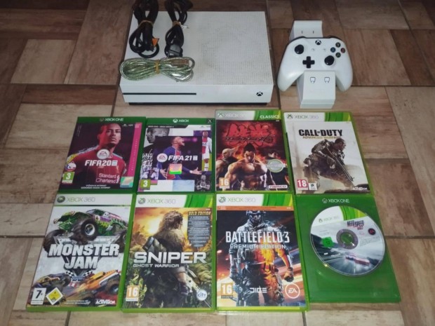 Xbox One 500GB Tartozkaival + Tltlloms + Jtkok