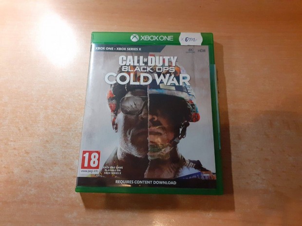 Xbox One Call of Duty Black Ops Cold War jszer Jtk !