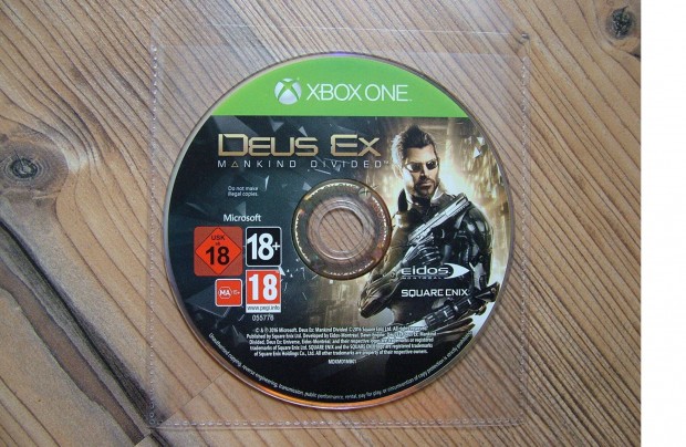 Xbox One Deus Ex Mankind Divided jtk