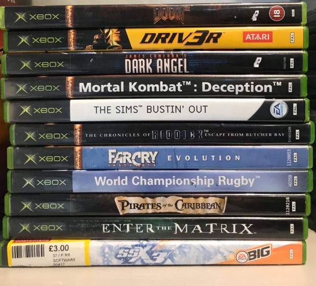 Xbox One Eredeti játékok nagy választékban eladóak!